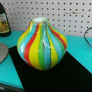 Murano vase....heavy!